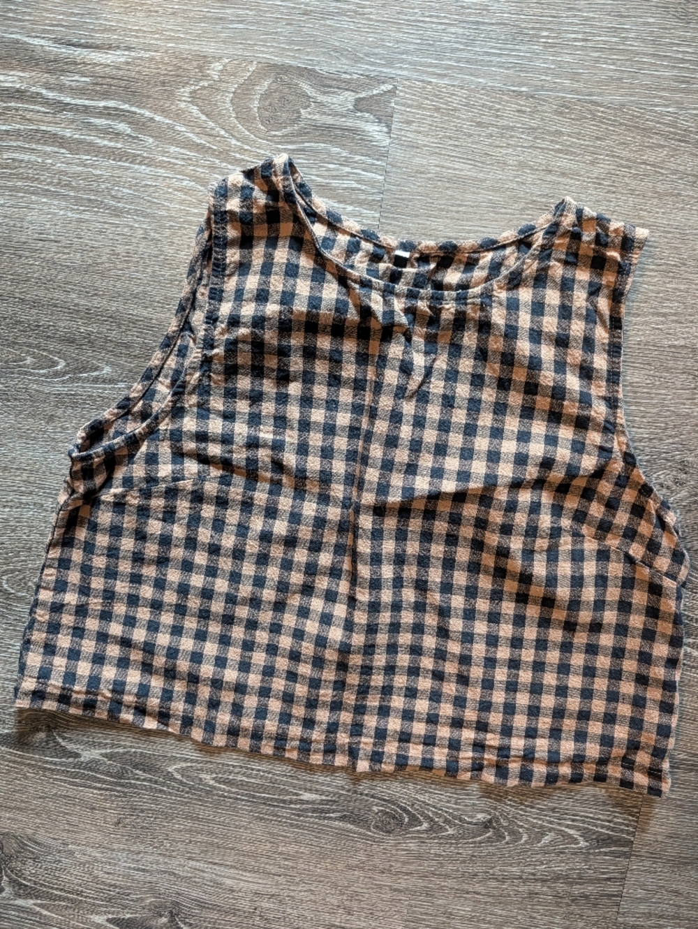 Checkered Set in Brown & Black - Picture 4 of 4